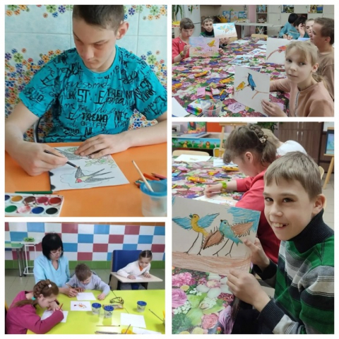 День рисования птиц