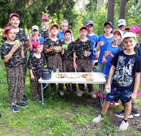 Дети о летнем походе
