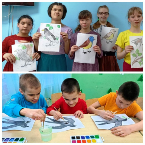 Детям о птицах