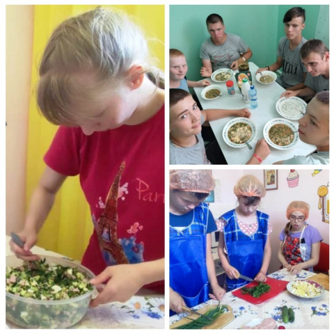 Готовим окрошку