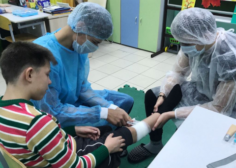 Игра  в больницу