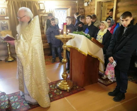 На службу в Новобусино