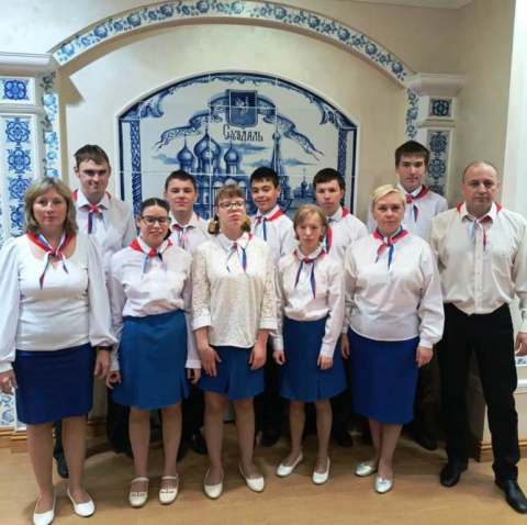 На юбилее Специальной Олимпиады