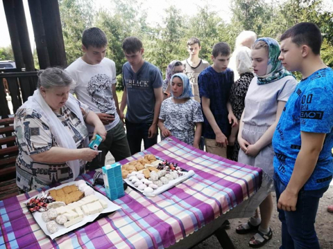 На Вознесение в Новобусино