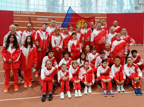 На Всероссийской спартакиаде