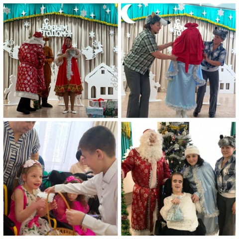 Новогодний утренник в ДДИ