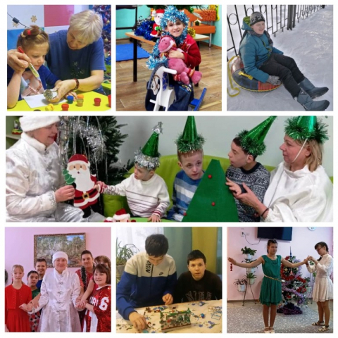 Новогодняя карусель