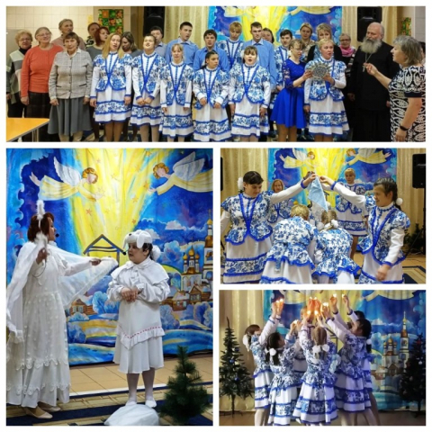 Новогодняя встреча с крестными