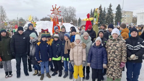 Отметили Масленицу