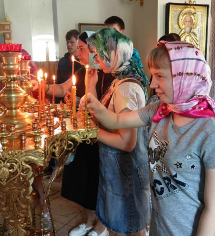 Отметили православный праздник