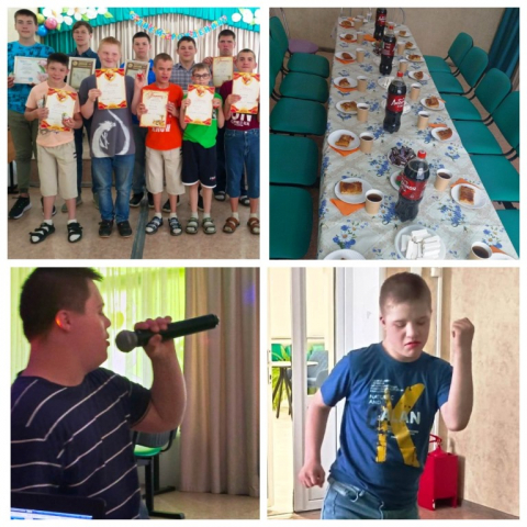 Поздравили школьников