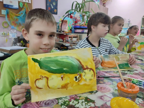 Рисуем осенний натюрморт