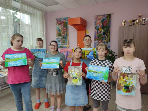 Рисуем пейзажи по сюжетам картин И. И. Левитана