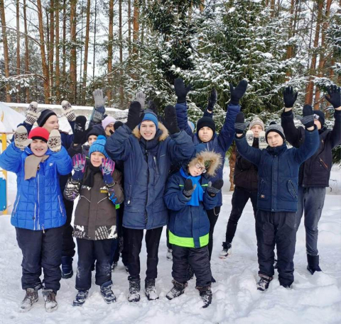 Самая красивая варежка