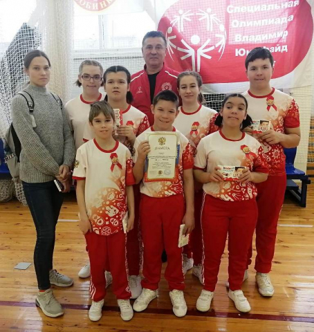 Участие в областных веселых стартах