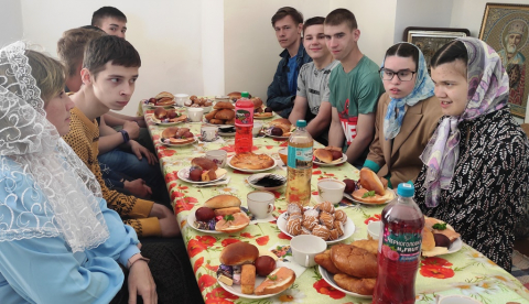 Участники Крестного хода