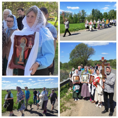Участники Крестного хода