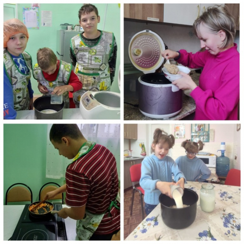 Учимся готовить кашу