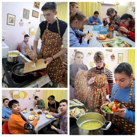 В кружке «Хозяюшка»