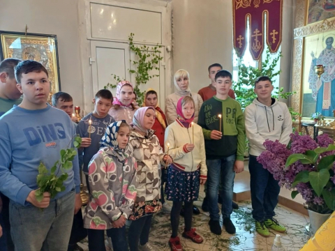 В праздник Троицы