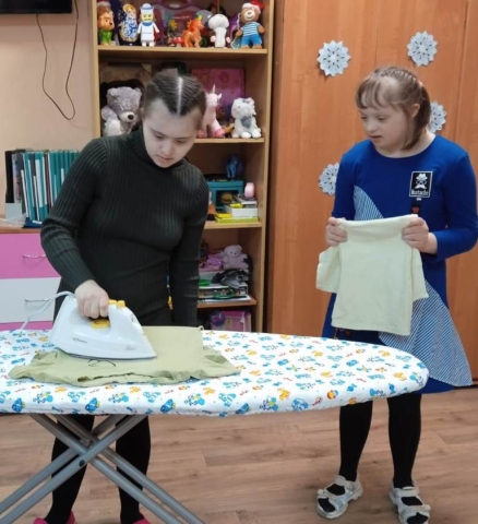 Занятие по домоводству