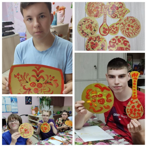 Золотая хохлома
