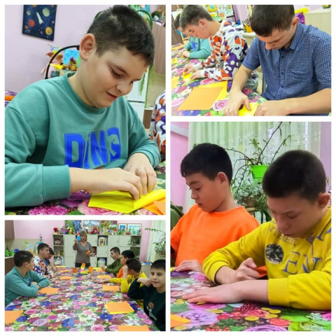 Зверушки в технике оригами