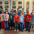На выставке кольчугинских художников