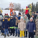 Отметили Масленицу