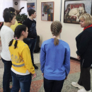Побывали на вернисаже