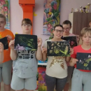 Рисуем в технике граттаж