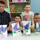 Рисуем сирень