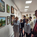 В гостях у Е. С. Тумановой